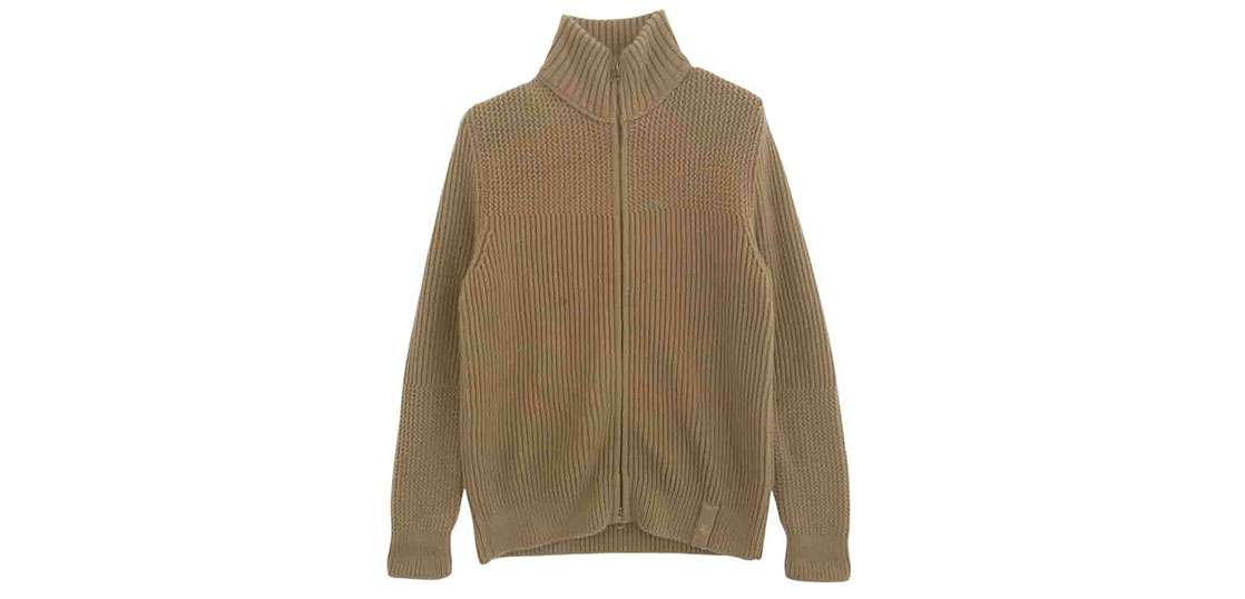 ルイヴィトン カシミヤ混 ウール ドライバーズ ニット ジップアップ カーディガン 買取実績