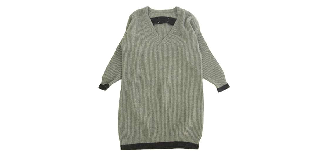 メゾンマルジェラ 14AW S31CT0780 S15045 1ライン オープンバック ニット ワンピース 買取実績