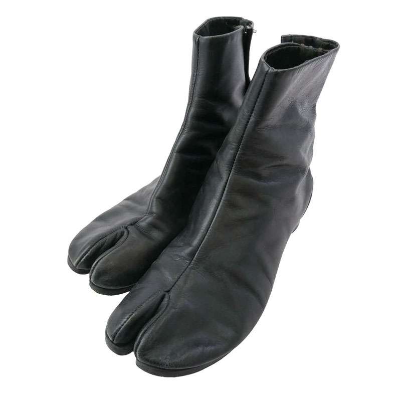 メゾンマルジェラ TABI BOOTS 足袋 タビ レザー ショート ブーツ 買取実績 画像