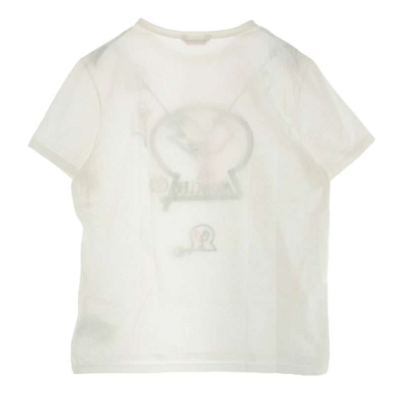 モンクレール D20918037850 8390Y MAGLIA T-SHIRT ロゴプリント 半袖 Tシャツ 買取実績 画像