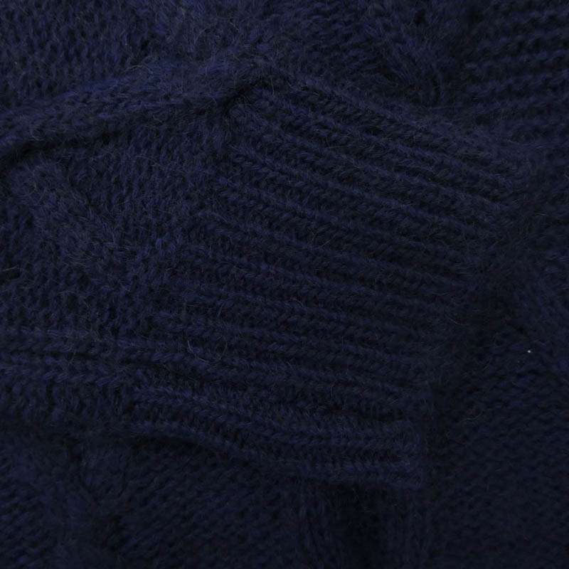 モンクレール I20919C00012 M2106 モンクレールジャパンタグ GIROCOLLO TRICOT ワッペン付 モヘヤ混 ウールニット セーター 買取実績 画像