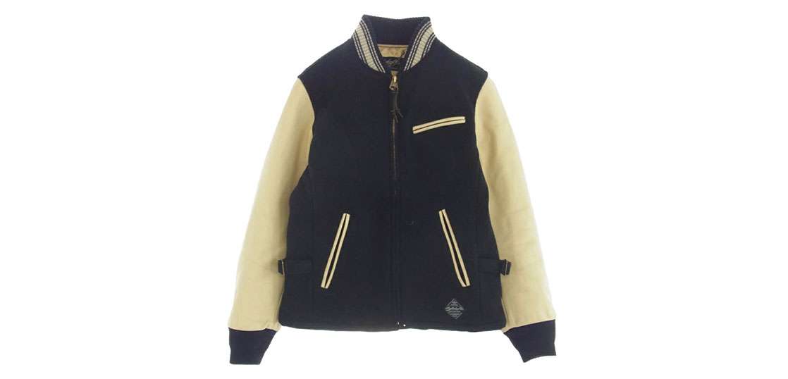 ネイバーフッド 14AW 142TSNH-JKM05 バーシティ ジャケット ウール レザー スタジャン 買取実績