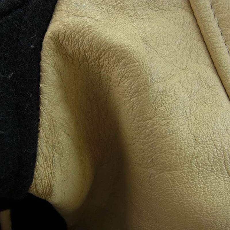 ネイバーフッド 14AW 142TSNH-JKM05 バーシティ ジャケット ウール レザー スタジャン 買取実績 画像
