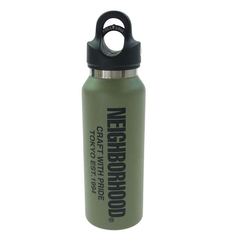 ネイバーフッド 24222RXN-AC01 × REVOMAX VACUUM INSULATED OD ロゴプリント ワンタッチ ボトル 水筒 買取実績 画像