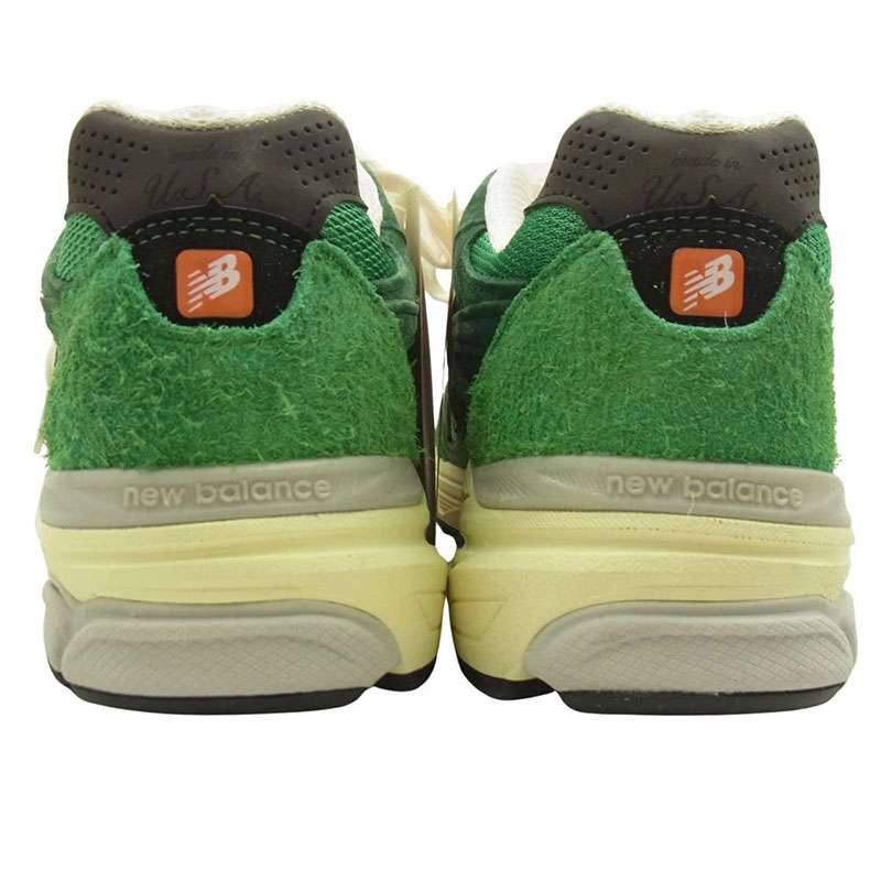 ニューバランス M990GG3 USA製 V3 グリーン/イエロー ローカット スニーカー 買取実績 画像