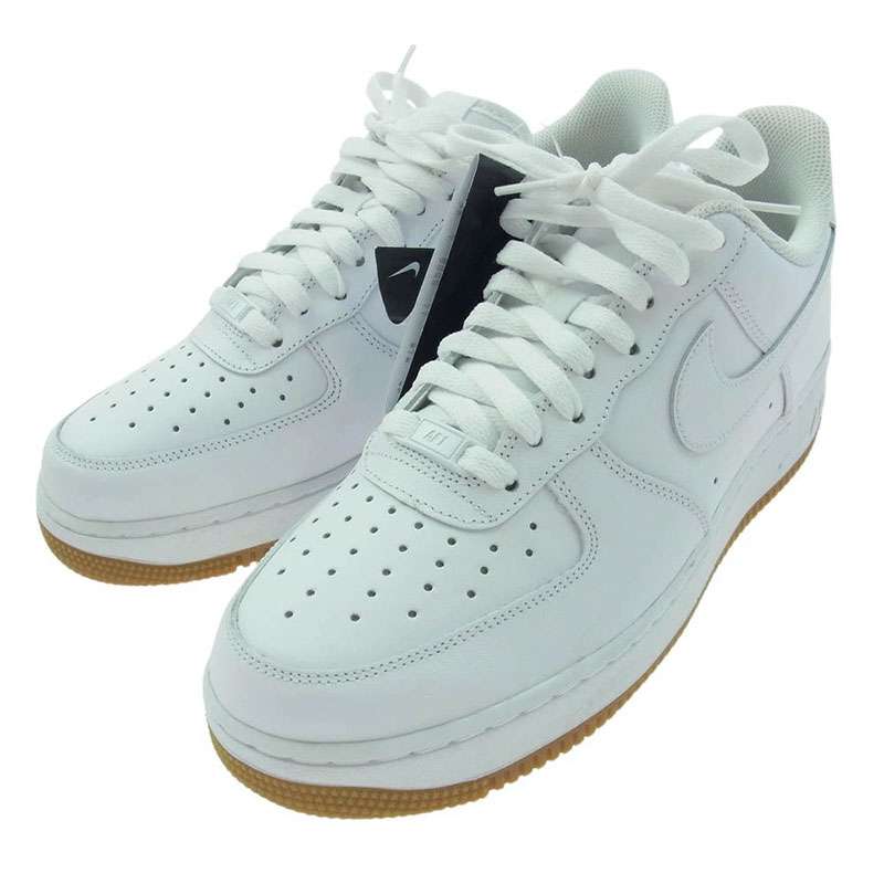 ナイキ DJ2739-100 Air Force 1’07 White Gum エアフォース 1 07 ホワイト ガム スニーカー 買取実績 画像