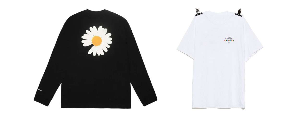 スニーカーだけじゃない!ピースマイナスワンの人気アイテム 定番のロゴTシャツ・パーカー 画像
