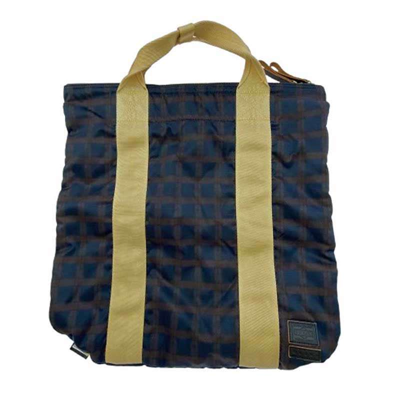 ポーター 13CB × MARNI マルニ 2WAY TOTE BAG オンブレチェック リュック トート バッグ 買取実績 画像