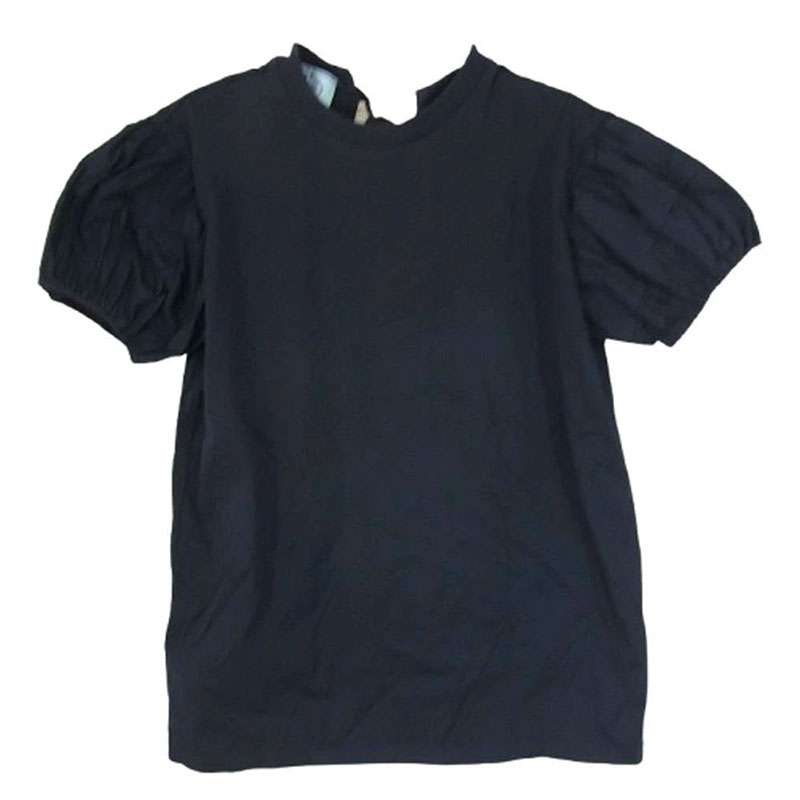 プラダ 35876G R181 1Q1D パフスリーブ バックリボン 半袖 Tシャツ 買取実績 画像