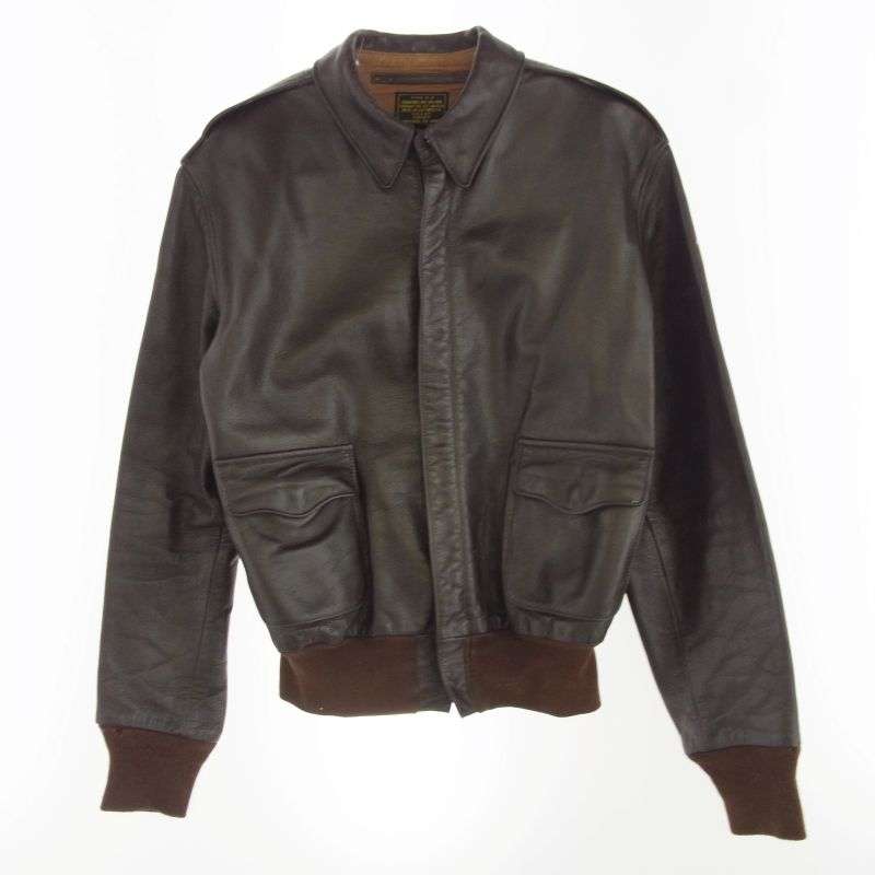 リアルマッコイズ 42-0622H A-2 ISOLA.N.Y レザー フライト ジャケット 買取実績 画像