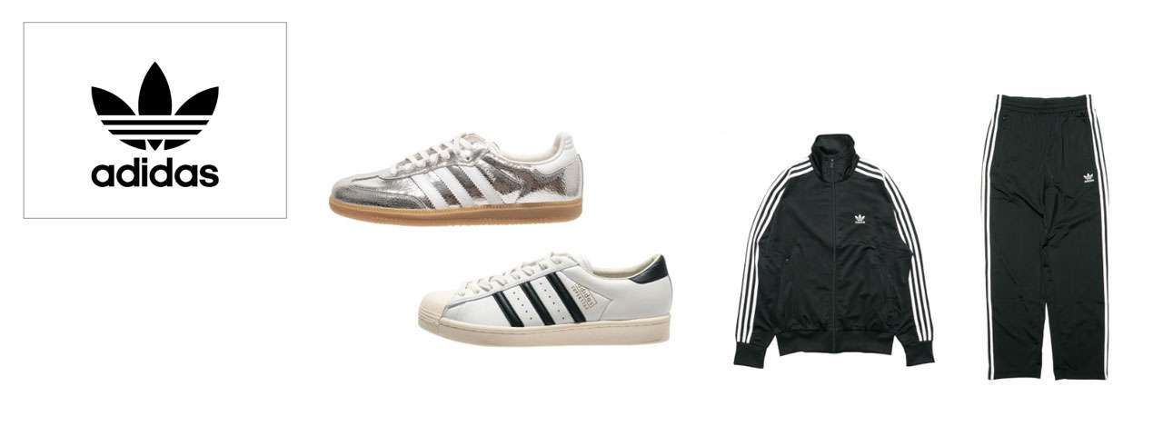 リボリューション仙台の主要取り扱いブランド adidas 画像