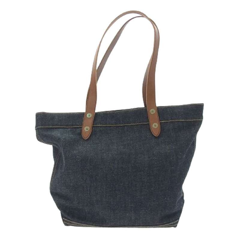 ダブルアールエル 25SS WARRBAG0G620001 デニム トート バッグ 買取実績 画像