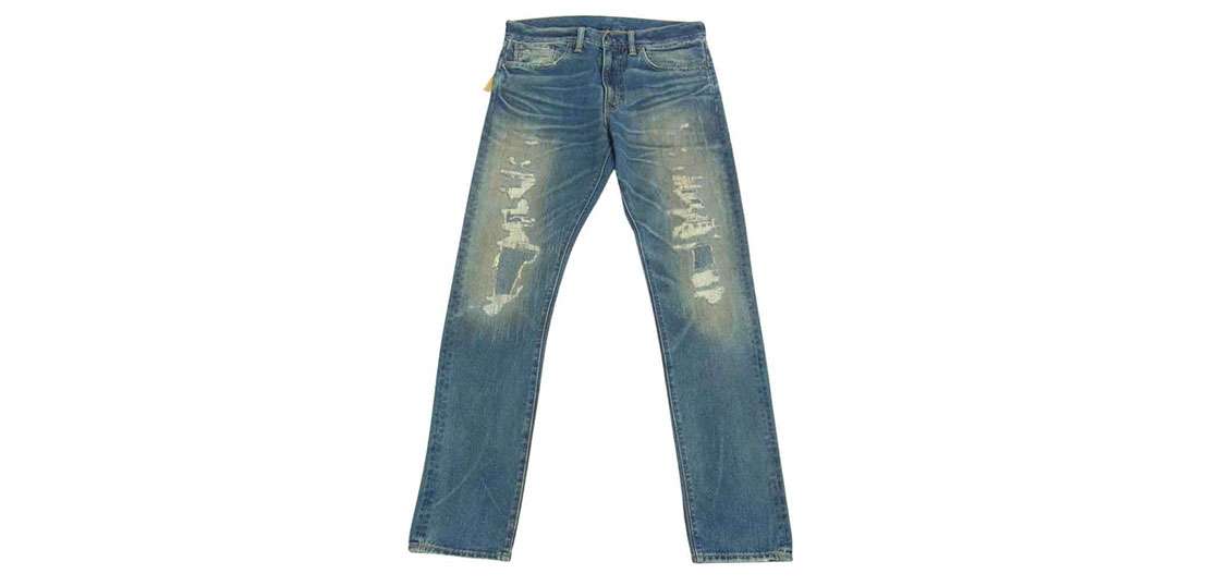 ダブルアールエル 782943800001 High Slim Jean Brannon ダメージ リペア加工 デニムパンツ ジーンズ 買取実績