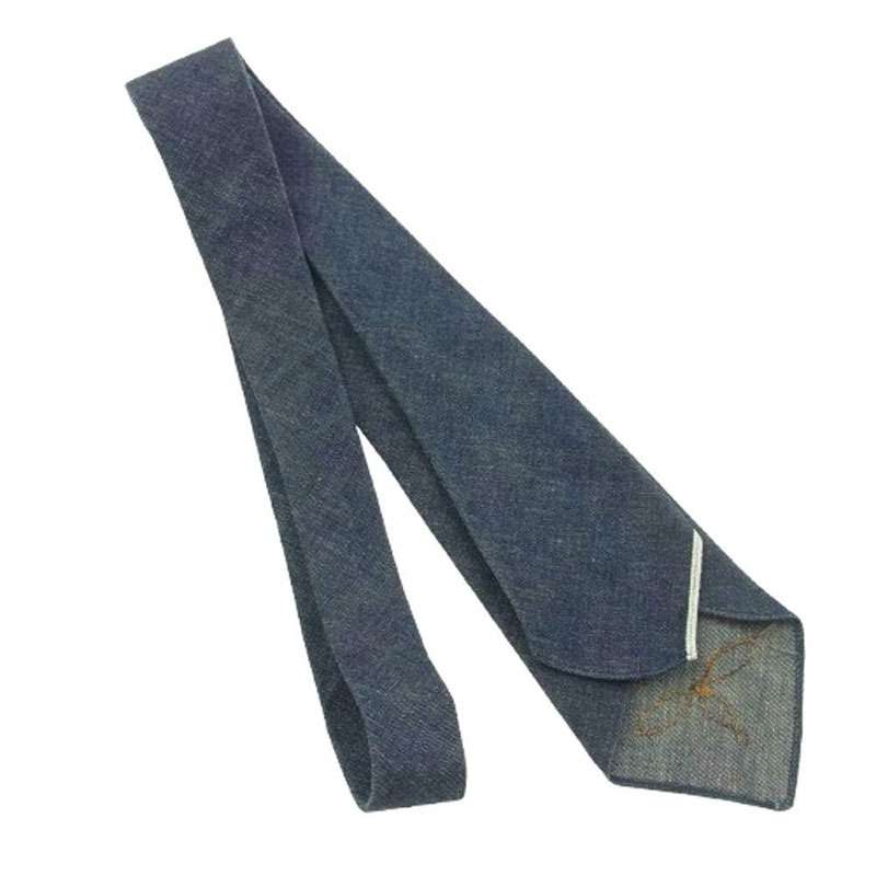 ダブルアールエル Denim Tie イタリア製 デニム ネクタイ 買取実績 画像