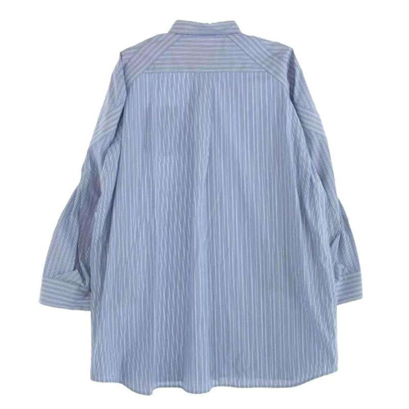 サカイ 23-06627 Thomas Mason Cotton Poplin Dress ストライプ 長袖 シャツ 買取実績 画像
