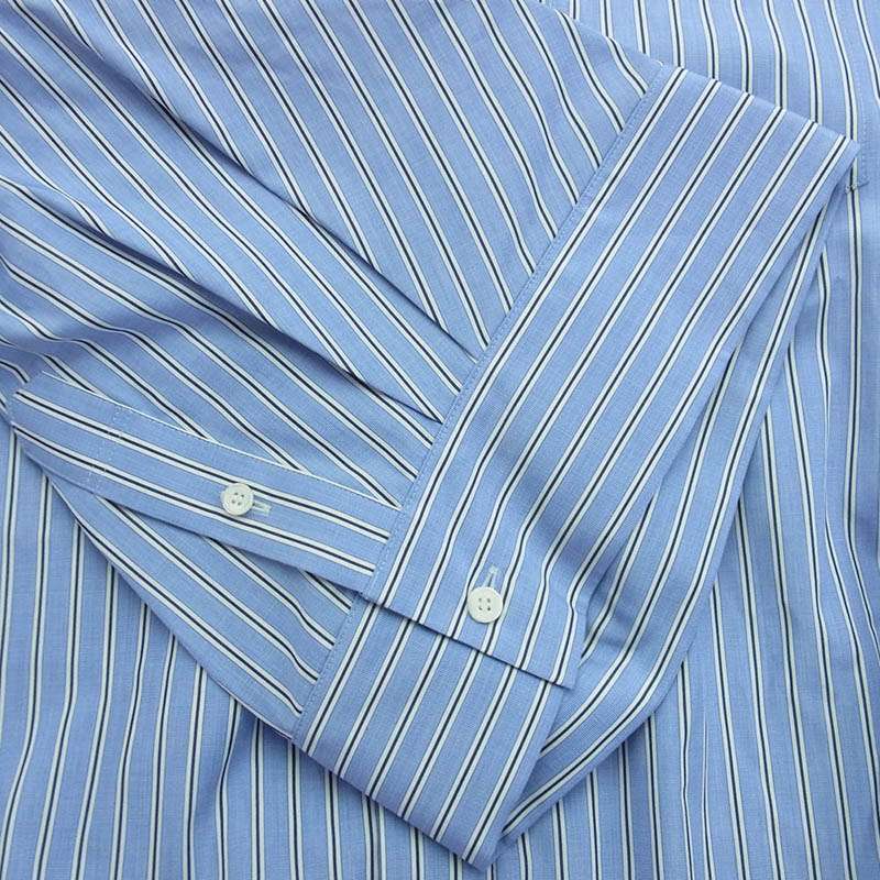 サカイ 23-06627 Thomas Mason Cotton Poplin Dress ストライプ 長袖 シャツ 買取実績 画像