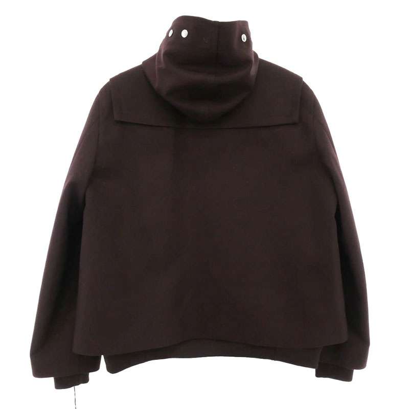 サカイ 25AW 25-03846M Wool Melton Blouson ウール メルトン ブルゾン ダッフル コート 買取実績 画像