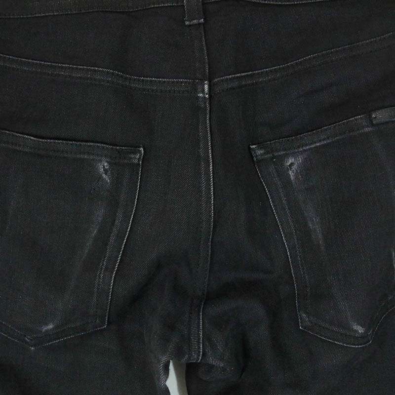 サンローラン 638498 YO500 ブラックデニム ストレッチ スキニー デニム パンツ 買取実績 画像