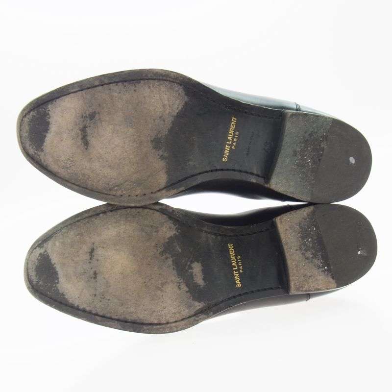 サンローラン 592438 wyatt chelsea boots レザー サイドゴア チェルシー ブーツ 買取実績 画像