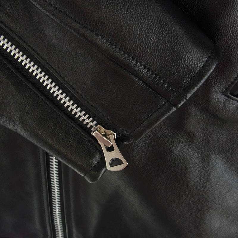 ショット 782-3950077 ダブル ブレスト ライダース ラムレザー レザー ジャケット 買取実績 画像