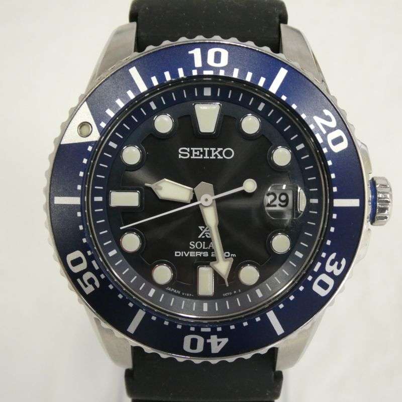 セイコー SBDJ019 Prospex プロスペックス Diver Scuba ダイバーズ スキューバ ソーラー ウォッチ 腕時計 買取実績 画像