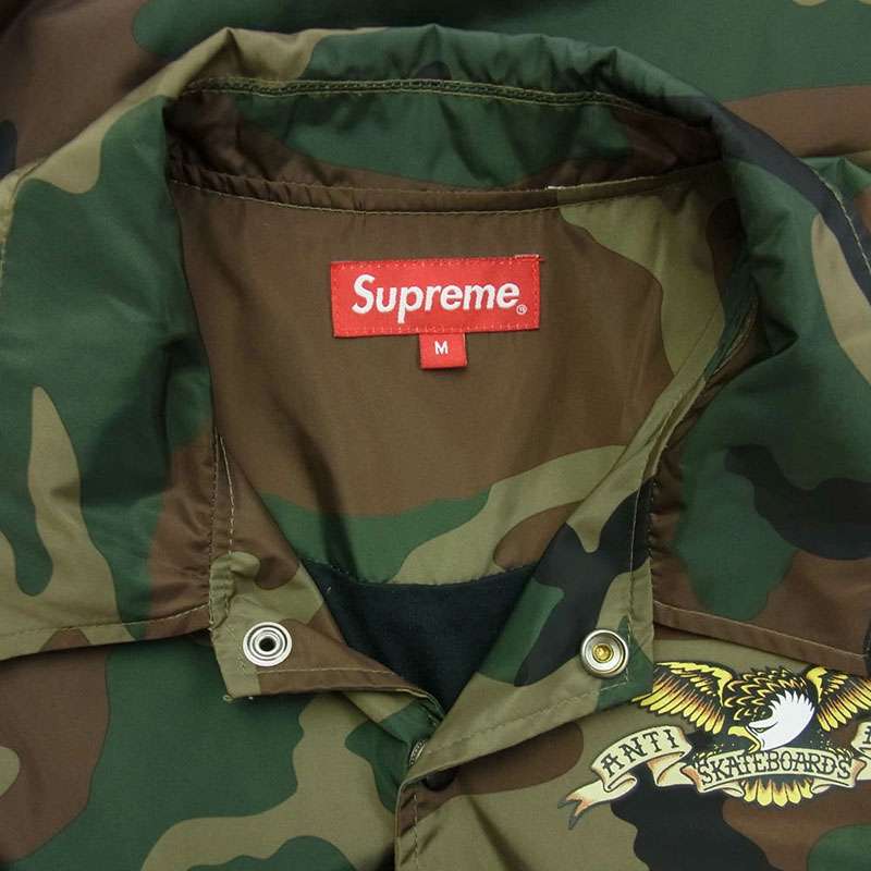シュプリーム 14SS ANTIHERO Coaches Jacket アンタイヒーロー コーチジャケット 買取実績 画像
