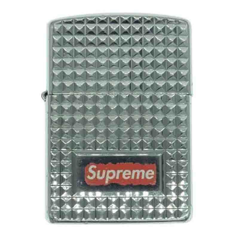 シュプリーム 17AW Zippo armor silver ジッポライター アーマー ダイヤモンドカット 買取実績 画像