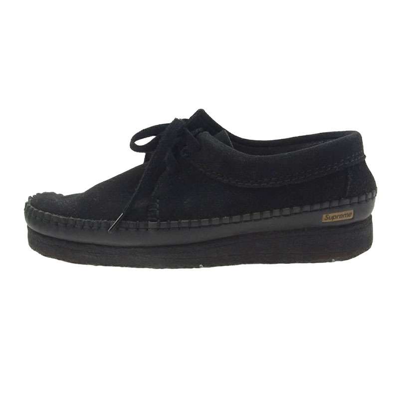 シュプリーム 18SS × Clarks WEAVER ワラビー スエード シューズ 買取実績 画像