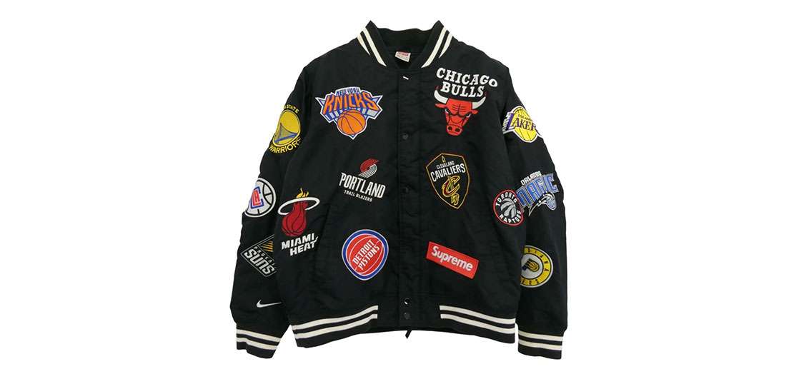 シュプリーム 18SS NIKE ナイキ NBA Teams Warm-Up Jacket 買取実績