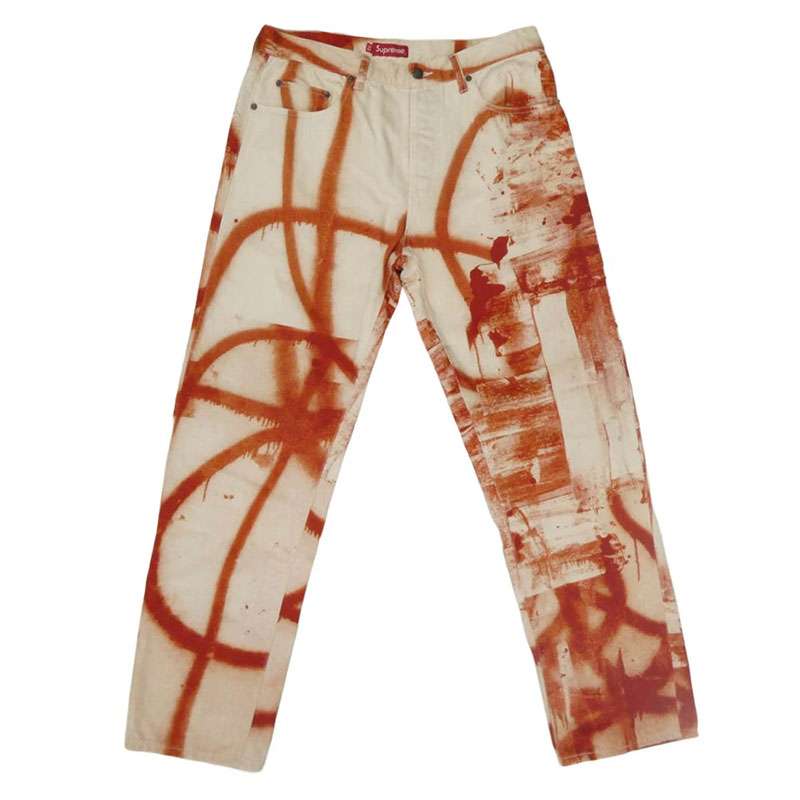 シュプリーム 21AW 21AW Christopher Wool Regular Jean クリストファー ウール レギュラージーンズ 買取実績 画像