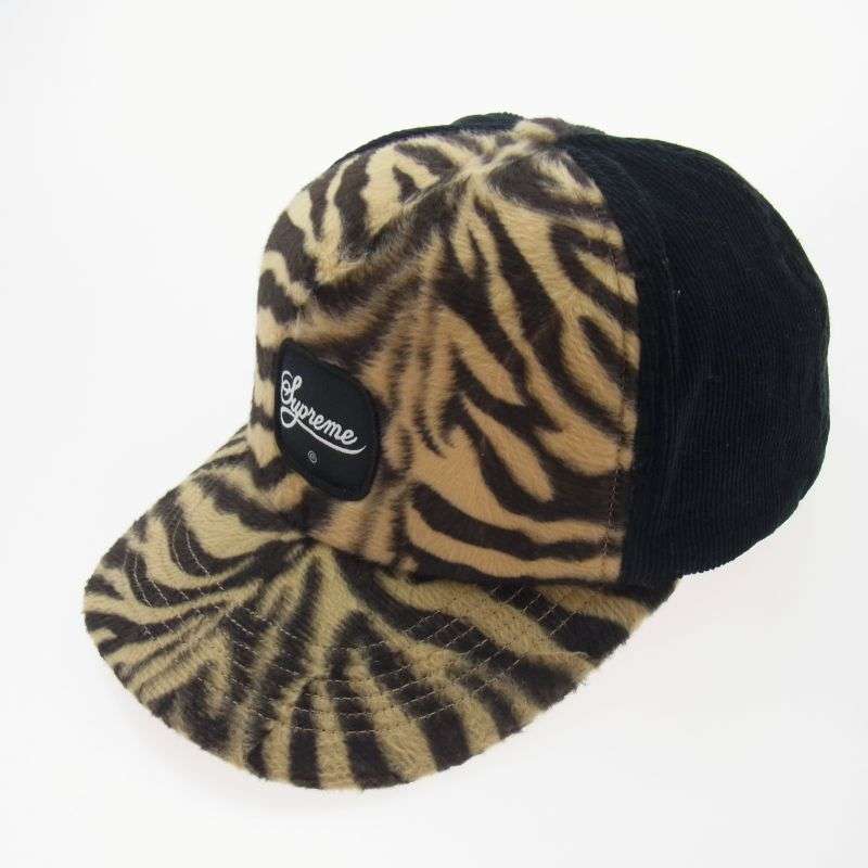 シュプリーム 24AW Tiger 5 Panel CAP タイガー 5パネル コ－デュロイ キャップ 帽子 買取実績 画像