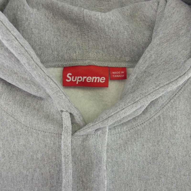 シュプリーム 24SS Collegiate Hooded Sweatshirt カレッジエイト ロゴ プルオーバーパーカー フーディ 買取実績 画像