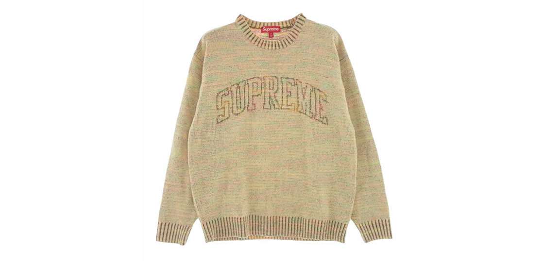 シュプリーム 24SS Contrast Arc Sweater 買取実績