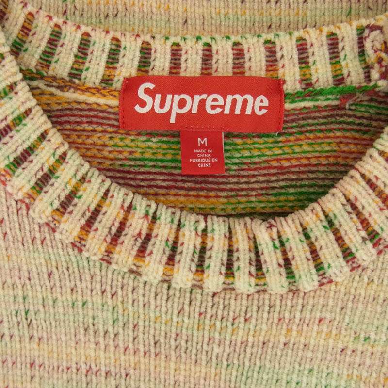 シュプリーム 24SS Contrast Arc Sweater コントラストアークセーター ニット 買取実績 画像