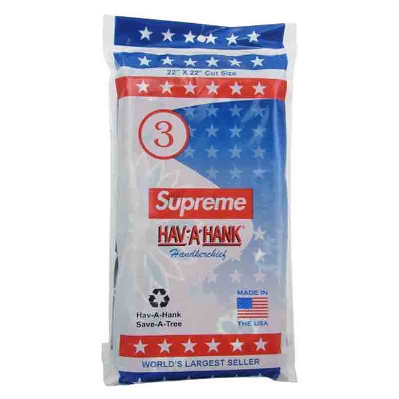 シュプリーム 24ss Hav-A-Hank Bandanas Multi ハバハンク バンダナ 3パック マルチ 買取実績 画像
