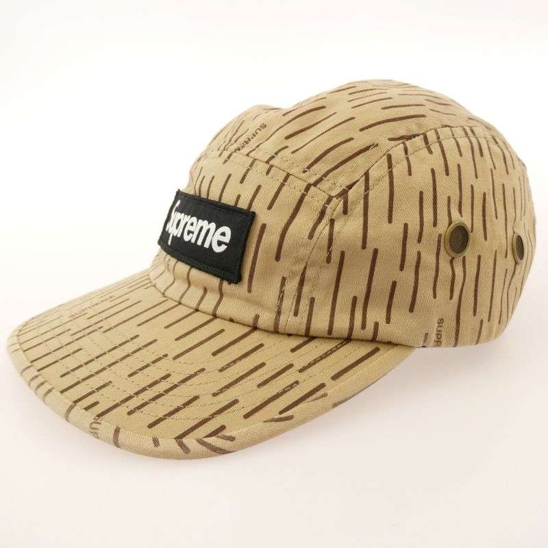 シュプリーム 24W Military Camp Cap Tan Raindrop ミリタリー ボックスロゴ キャンプ 買取実績 画像