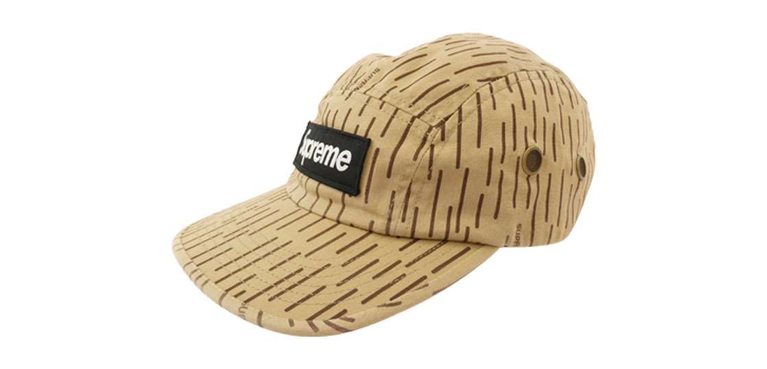 シュプリーム 24W Military Camp Cap Tan Raindrop 買取実績