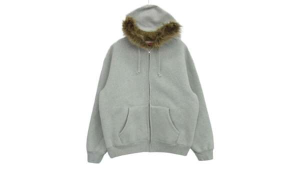 シュプリーム 25AW フェイクファー ジップアップ フーデッド スウェットシャツ パーカー フーディー 買取実績