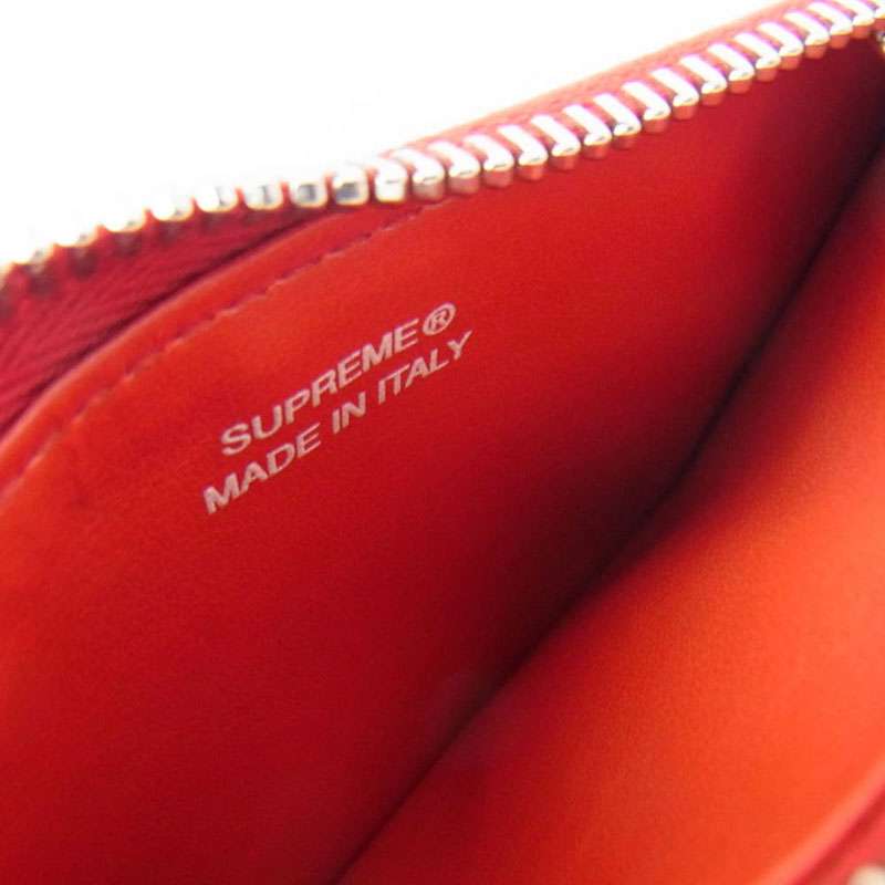 シュプリーム 25SS Leather Zip Card Holder ジップ カードホルダー コインケース 買取実績 画像