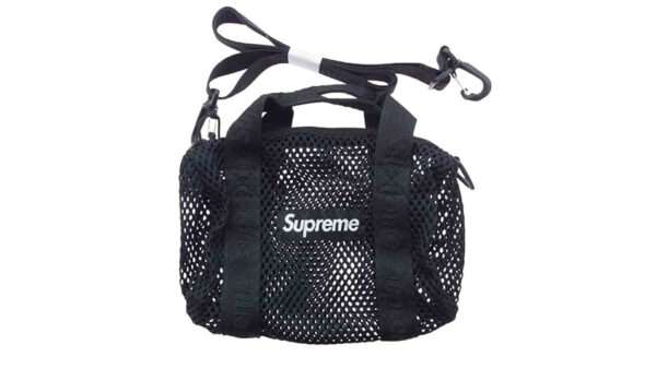 シュプリーム 25ss Mesh Mini Duffle Bag Black 買取実績