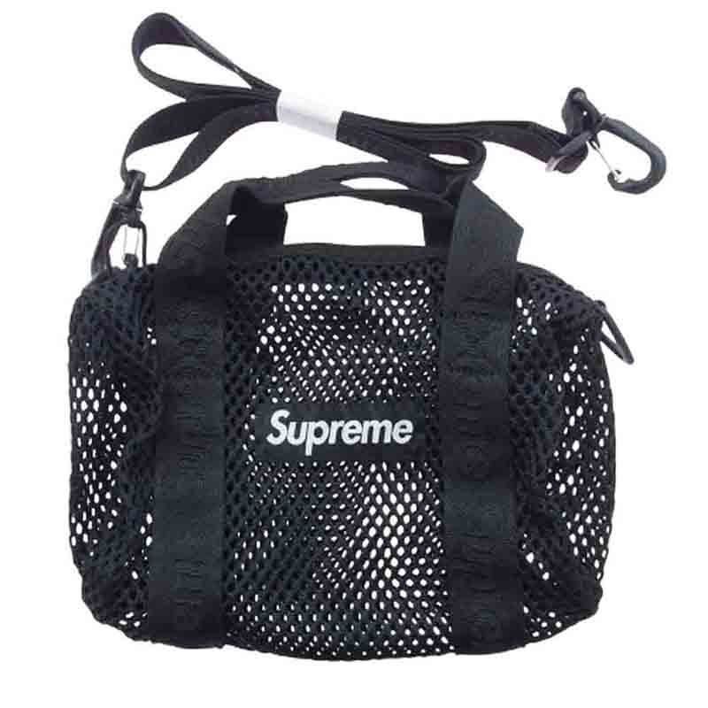 シュプリーム 25ss Mesh Mini Duffle Bag Black メッシュ ミニ ダッフル バッグ 買取実績 画像