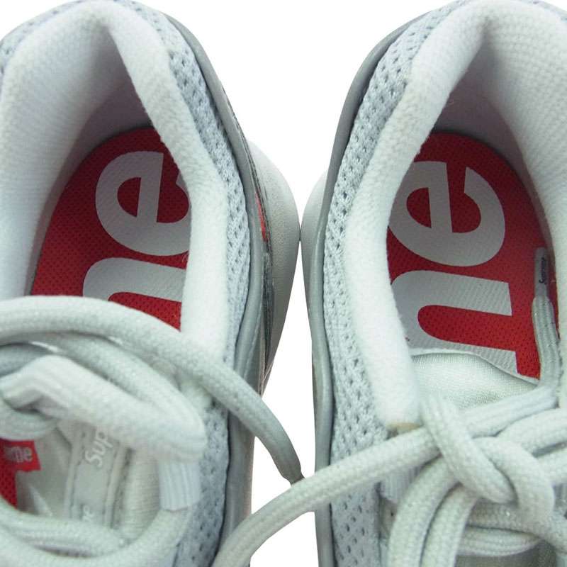 シュプリーム × NIKE ナイキ CV7652-001 AIR MAX 96 エアマックス メタリックシルバー スピードレッド クリア スニーカー 買取実績 画像