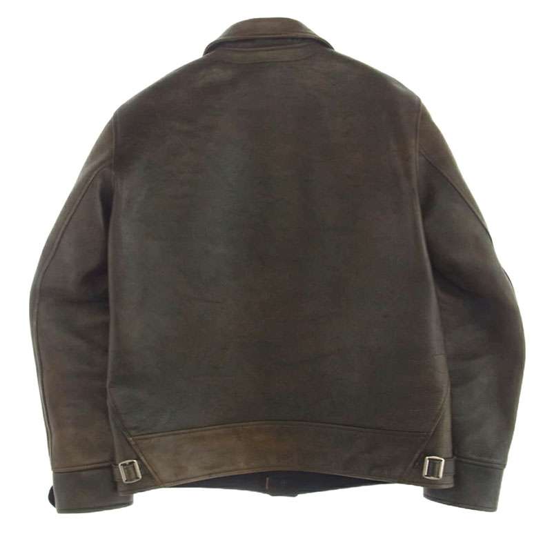 テンダーロイン T-HIDE S ホースハイド ショールカラー レザー ジャケット 買取実績 画像