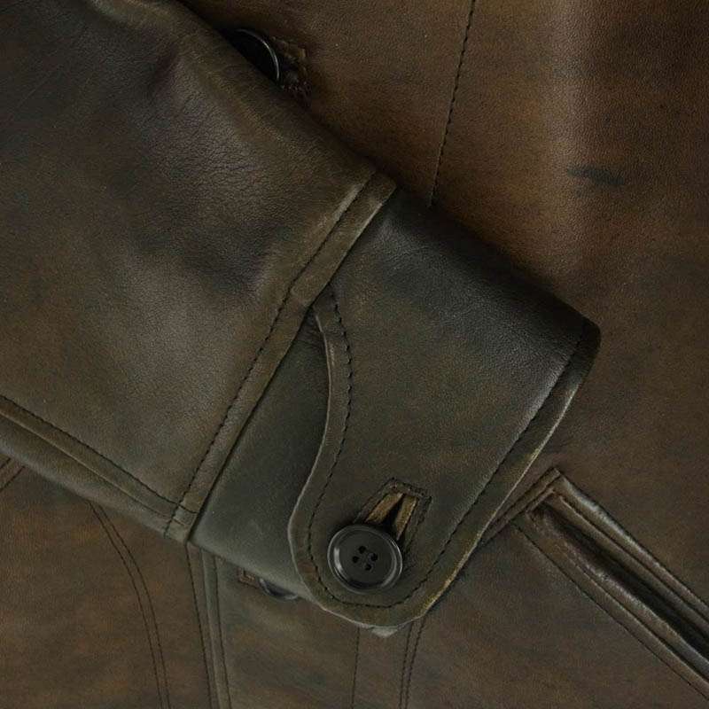 テンダーロイン T-HIDE S ホースハイド ショールカラー レザー ジャケット 買取実績 画像