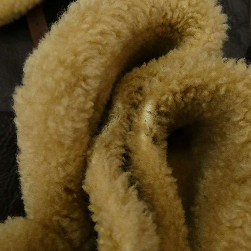 ザリアルマッコイズ 43-13616-AF B-6 ムートン ボマー ボア レザー フライト ジャケット 買取実績 画像