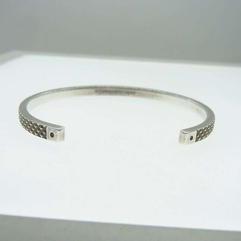 ティファニー ダイヤモンドポイント スタッズ カフ バングル 買取実績 画像