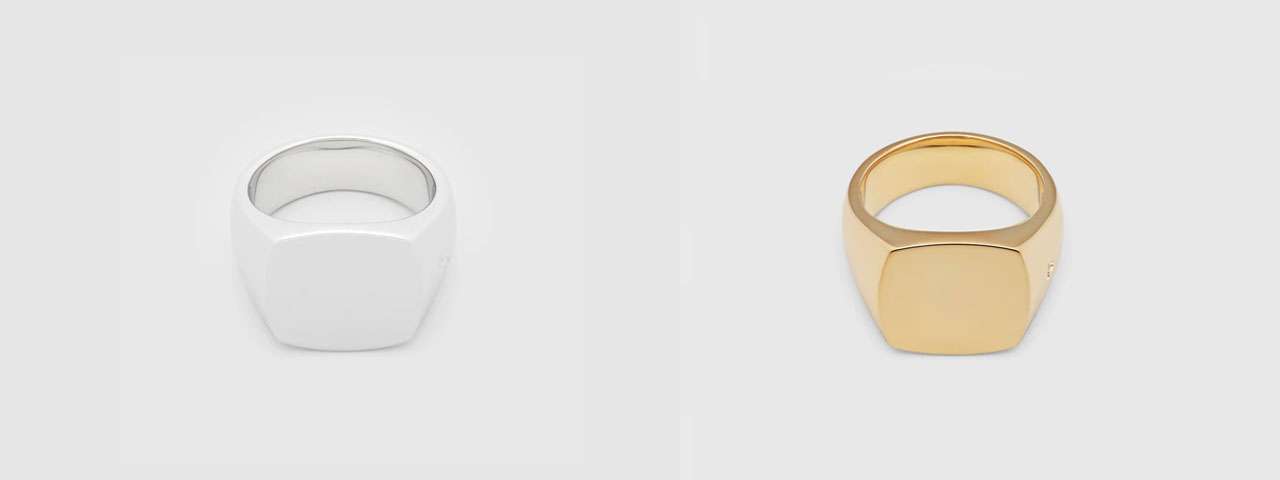 トムウッド シルバーリングとゴールドリングの違い 画像