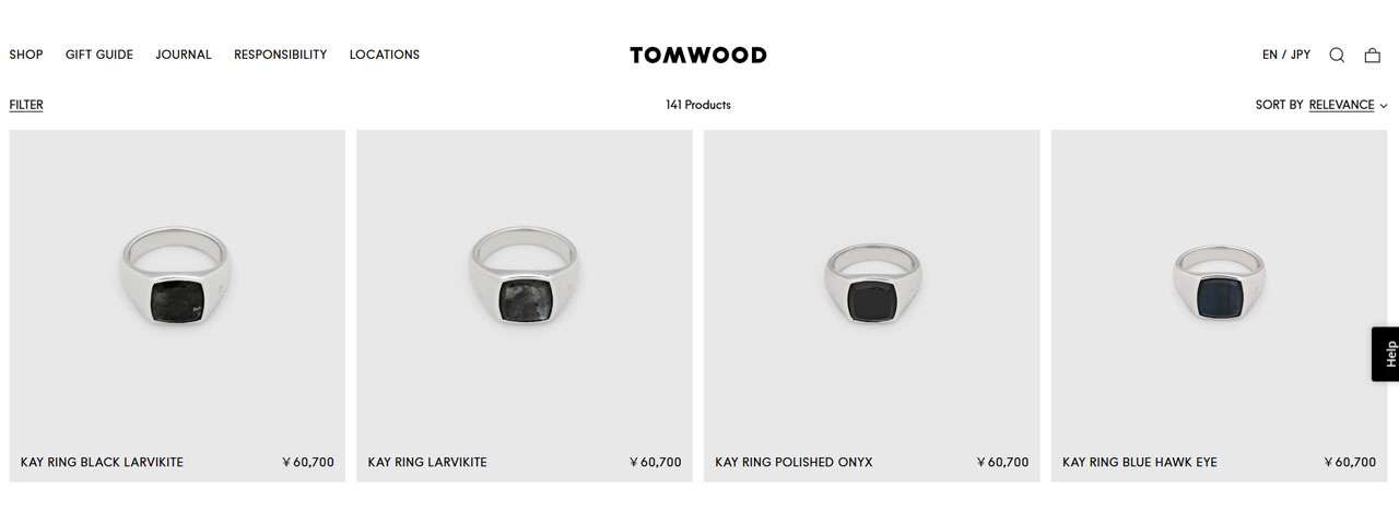 トムウッド トムウッド(TOM WOOD)公式オンラインストア 画像