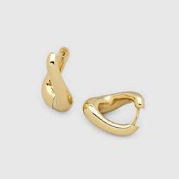 トムウッド ピアス Twist Hoops Gold 画像