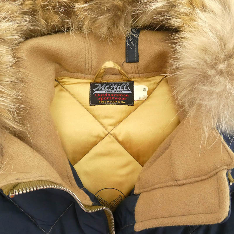 トイズマッコイ MILITARY DOWN PARKA キルティング ダウン ジャケット 買取実績 画像